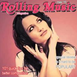 ikon Jadi Model Majalah