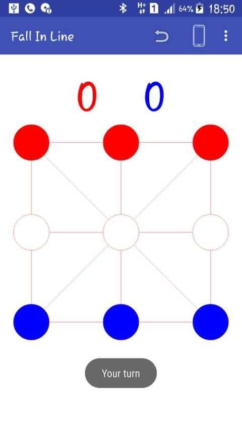Fall In Line - tic tac toe V2 5 تصوير الشاشة