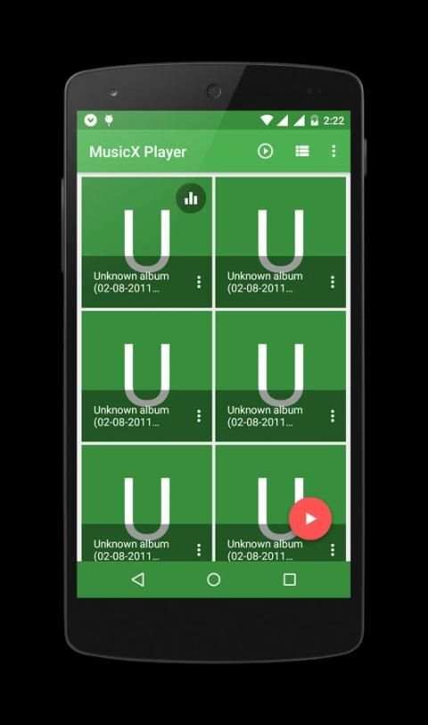 MusicX Player скриншот 4