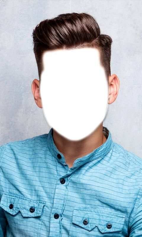 Человек прическа фотомонтаж скриншот 7