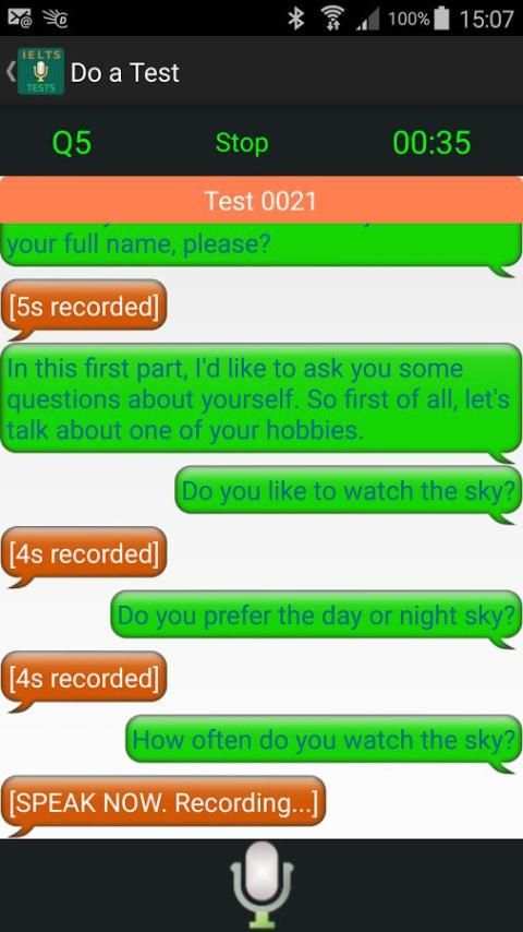 IELTS Speaking Tests screenshot 12