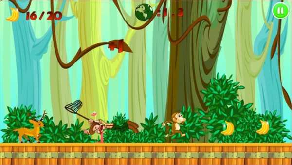 Monyet Hutan Lari - Larian screenshot 8