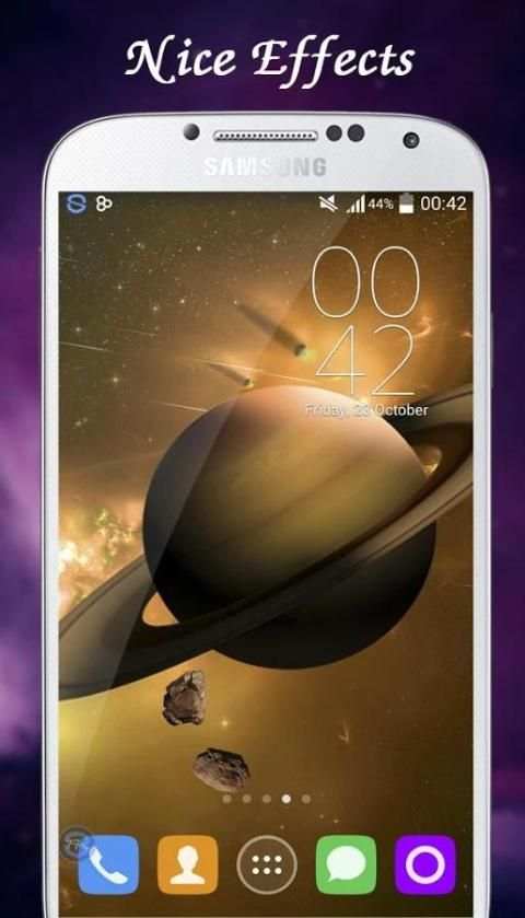 Saturn Live Wallpaper screenshot 1