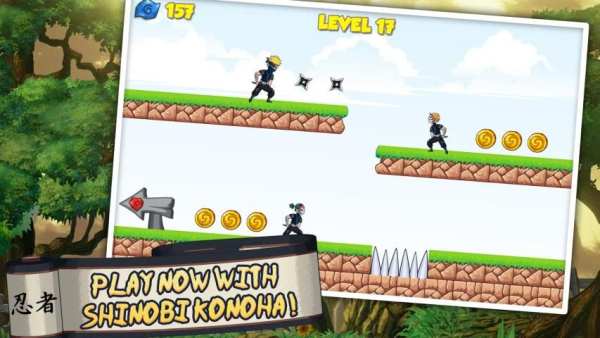 Ninja Na‍ru‍to Run screenshot 3