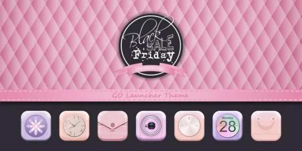 Firday Go Launcher Theme 5 تصوير الشاشة