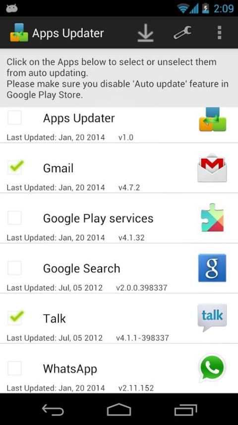 Play Apps Updater screenshot 2