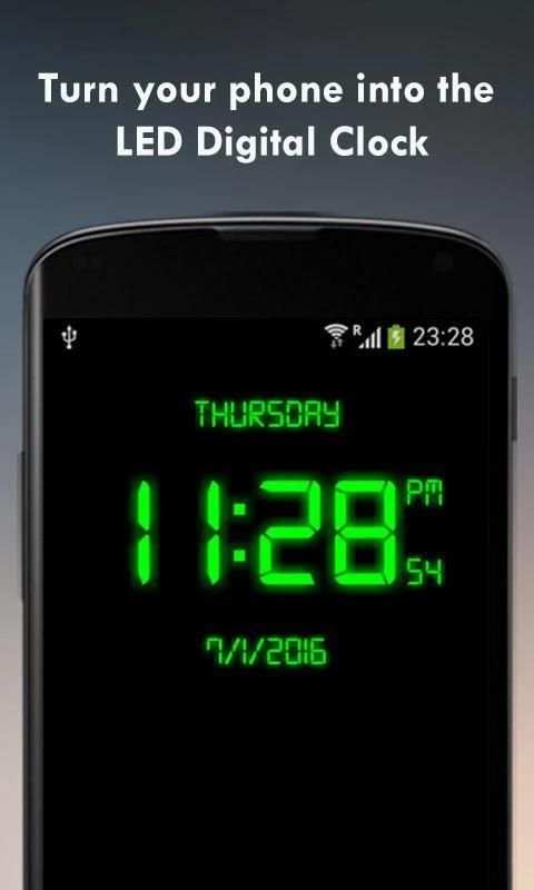 Digital Clock Live Wallpaper screenshot 5