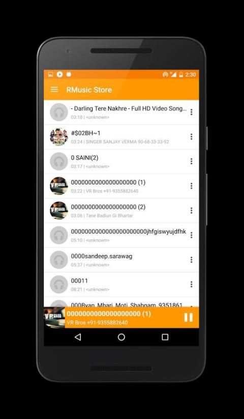 RMusic Store-(For Android N ) 4 تصوير الشاشة