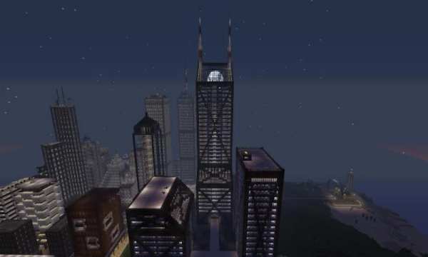 Build: Skyscraper minecraft 1 تصوير الشاشة