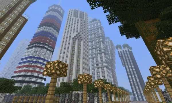 Build: Skyscraper minecraft 2 تصوير الشاشة
