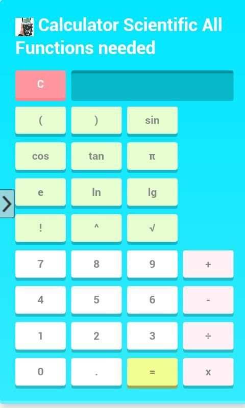 Scientific Calculator скриншот 3