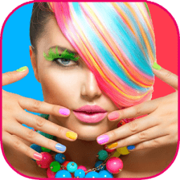 Hair and Lip Color Changer أيقونة