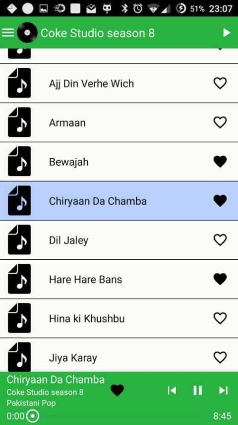 Audios - Indo Pak Music App screenshot 3