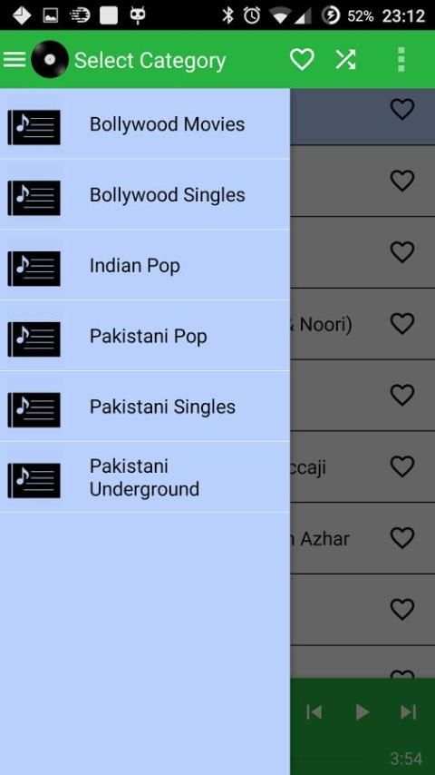 Audios - Indo Pak Music App screenshot 1