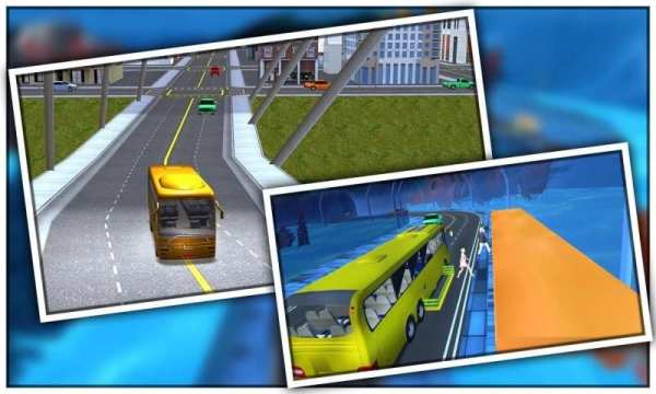 Coach Bus Driving Simulator скриншот 1