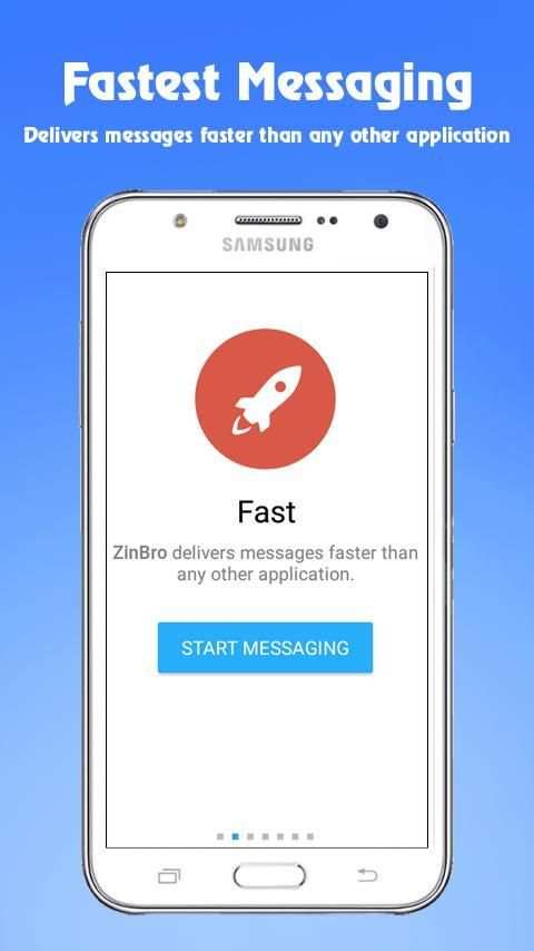 ZinBro Messenger 4 تصوير الشاشة