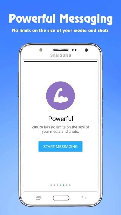 ZinBro Messenger скриншот 3