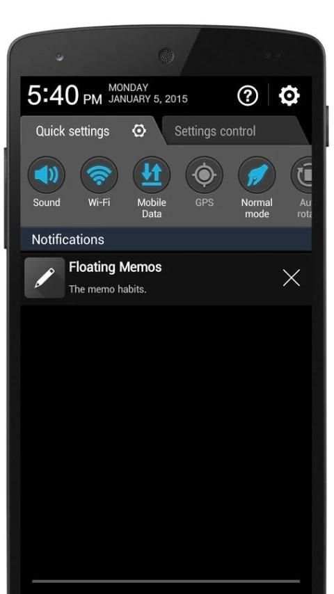 Floating Memos скриншот 1