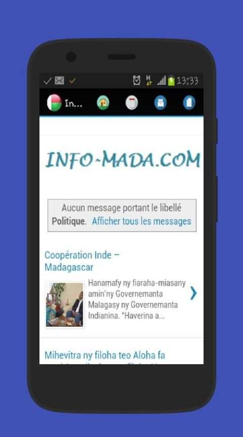 Info Mada screenshot 1