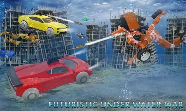 Underwater Robot Car Transform screenshot 17