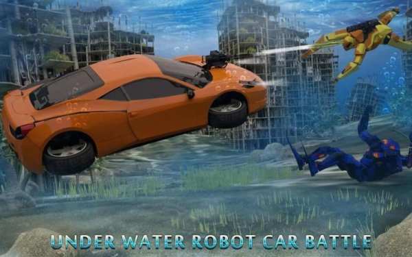 Underwater Robot Car Transform screenshot 10
