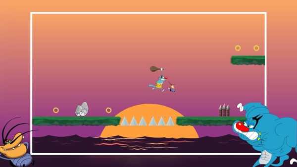 Escape Oggy Game скриншот 1