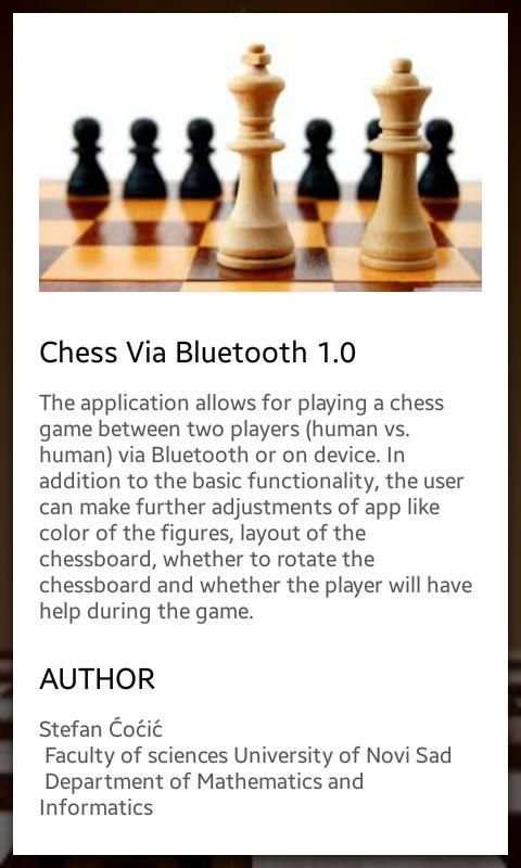 Chess Via Bluetooth screenshot 7