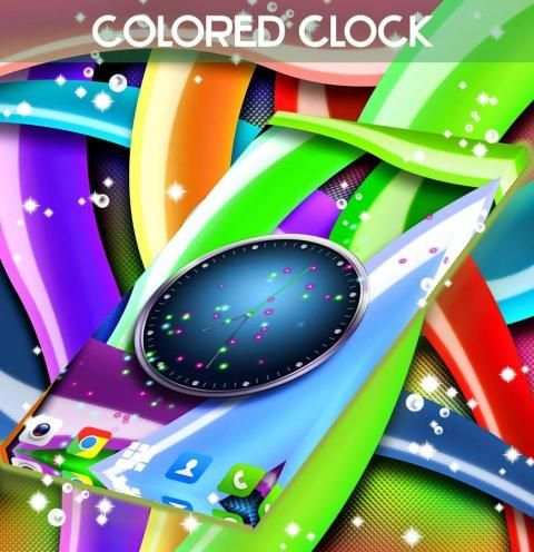 Colored Clock скриншот 8