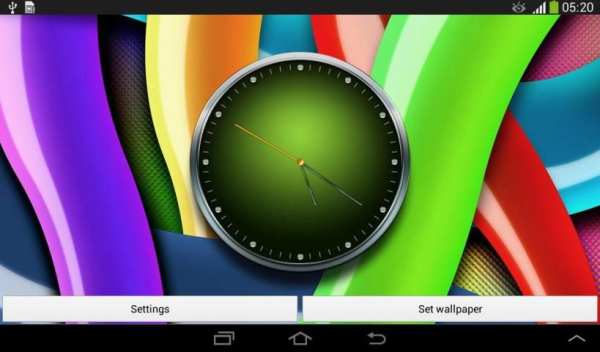 Colored Clock screenshot 3