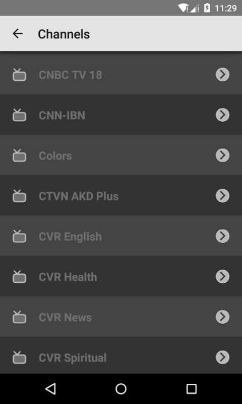 India TV Channels स्क्रीनशॉट 2