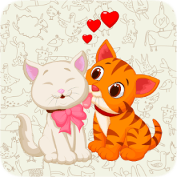 Kids Puzzle: Cartoon Cats icon
