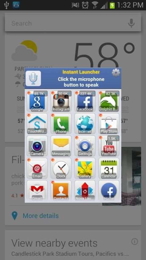 Instant Launcher 3 screenshot 4