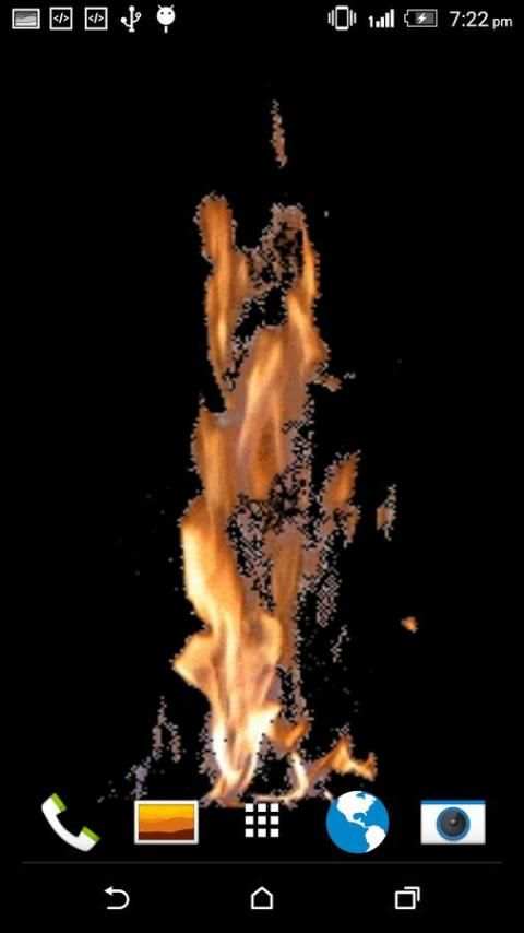 Fire Screen Prank 1 تصوير الشاشة