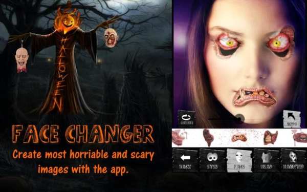 Halloween Face Changer 5 تصوير الشاشة