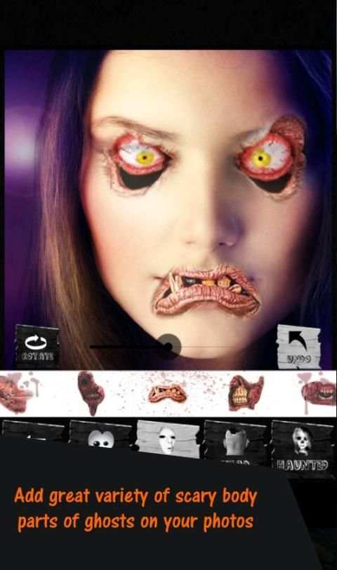 Halloween Face Changer 2 تصوير الشاشة