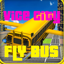 Flying Bus Simulator Vice City أيقونة