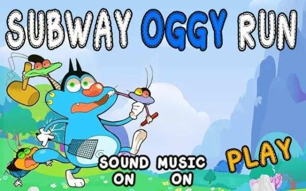 Subway Oggy Run скриншот 3
