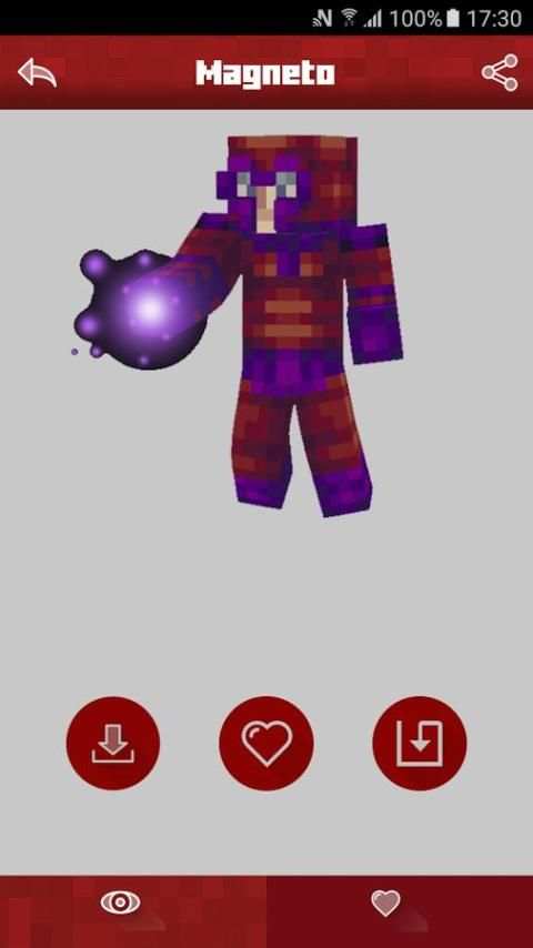 Skins for Minecraft PE - X-Men 3 تصوير الشاشة