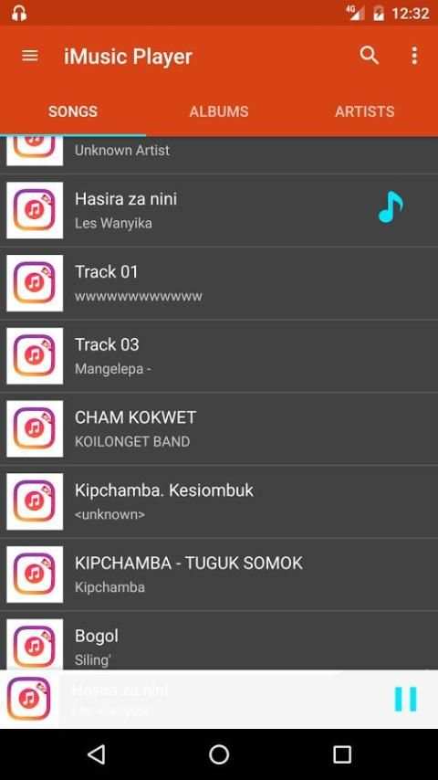 Mi Music Player скриншот 9