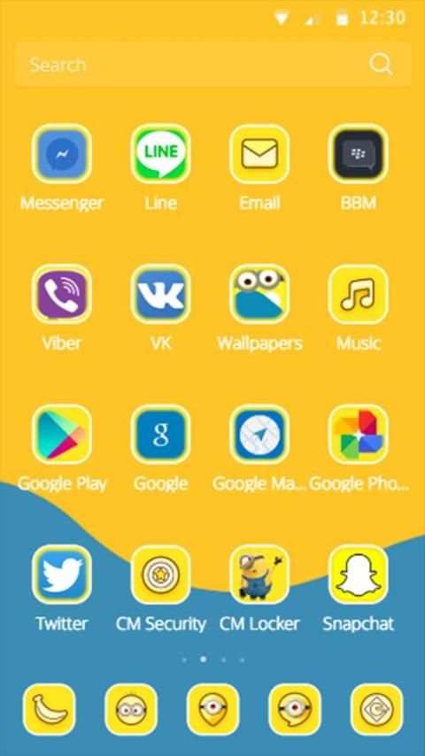 Mini friends theme 3 تصوير الشاشة
