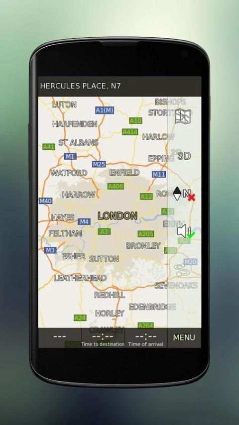 Offline Maps & Navigation 3 تصوير الشاشة
