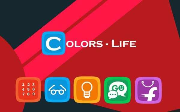 Colors Life Icon Pack | Theme 6 تصوير الشاشة