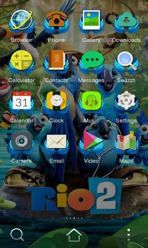 Rio2 Theme скриншот 2