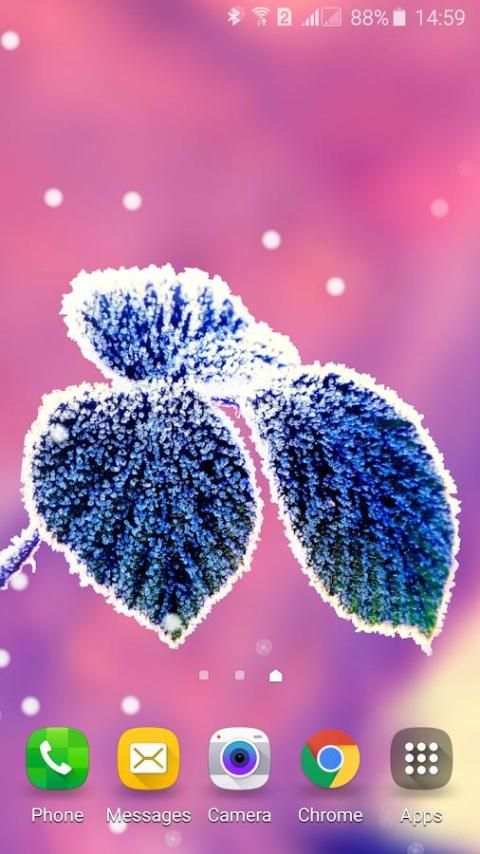 Frozen beauty live wallpaper screenshot 5