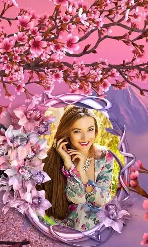 Sakura Photo Frames स्क्रीनशॉट 1