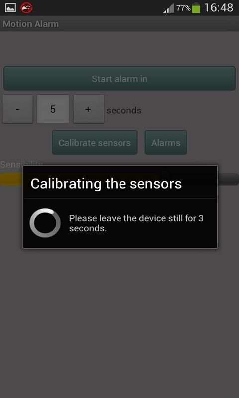 Motion Alarm Anti theft 2 تصوير الشاشة