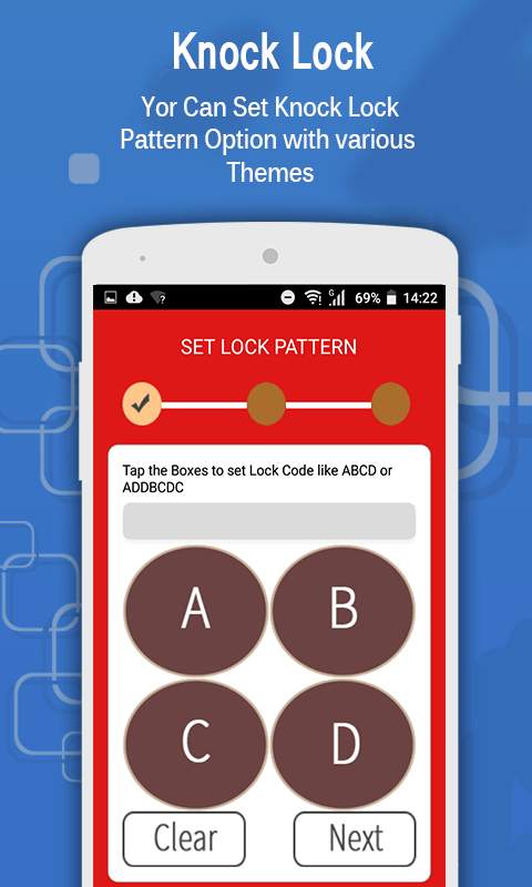 Knock Lock App Lock screenshot 3