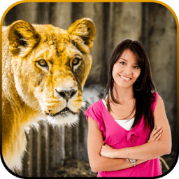 Wild Animals Photos Frames आइकन