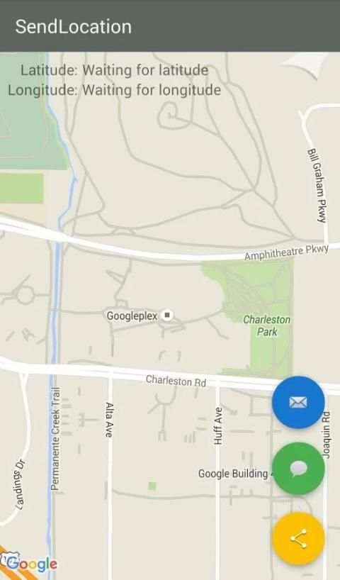 SendLocation 2 تصوير الشاشة
