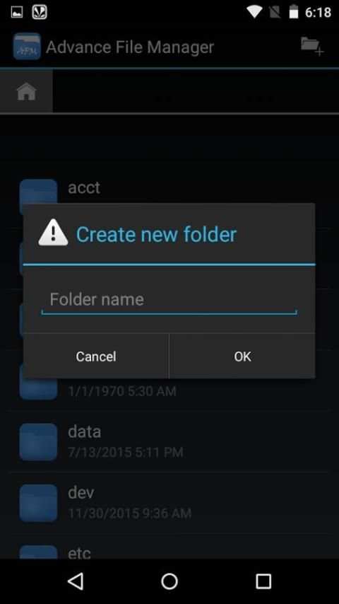 Advance File Manager скриншот 4